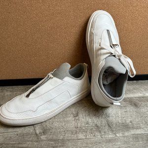 White Leather Men's Sneakers